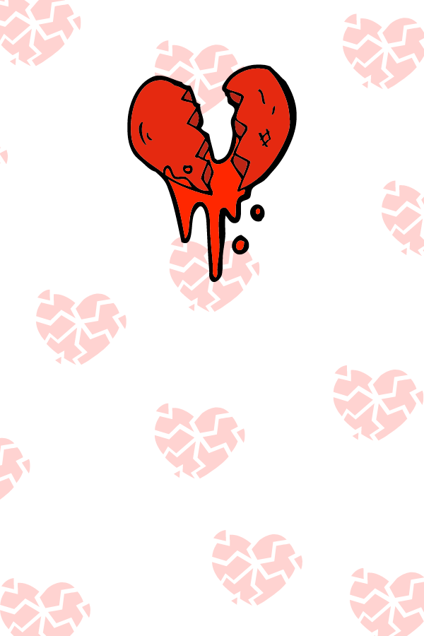 Broken Heart Wallpaper For iPhone